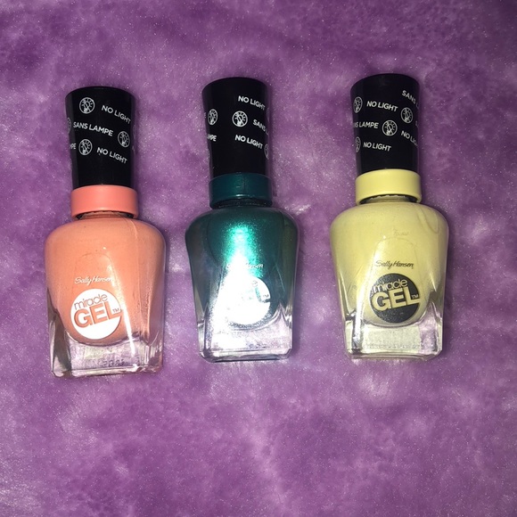 Other - Three Sally Hansen miracle gel nail polishes